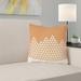 Latitude Run® Avicia Indoor/Outdoor Throw Pillow Polyester/Polyfill blend in Orange | 20 H x 20 W x 3 D in | Wayfair