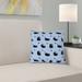 Latitude Run® Avicia Throw Pillow Polyester/Polyfill blend in Blue | 14 H x 14 W x 3 D in | Wayfair 1F4688051C7F443F909D1097AF97E507