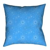 Latitude Run® Avicia Throw Pillow Polyester/Polyfill blend in White/Blue | 36 H x 36 W x 14 D in | Wayfair 855FEE2CE8724C3C8AD3F2B542A6A040