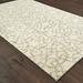 White 59.84 x 0.39 in Area Rug - One Allium Way® Miah Lattice Handmade Tufted Wool Tan/Ivory Area Rug Wool | 59.84 W x 0.39 D in | Wayfair