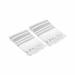 Highland Dunes Westerville Herringbone 2 Piece 100% Cotton Hand Towel Set Turkish Cotton in White | Wayfair B94F2091019946C1BAE958358BCE7DAC