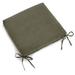 Charlton Home® Indoor Outdoor Chair Cushion Polyester in Green | 3 H x 20 W in | Wayfair 497D8319A56C4010AD957FC4E5B39A93