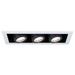 WAC Lighting Silo X20 Engine & Invisible Trim LED Multi-Spotlight Recessed Lighting Kit in White/Black | 6 H x 7.13 W in | Wayfair