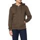 Urban Classics Men's Basic Zip Hoody Hooded Sweatshirt, Green (Army Green 1144), M