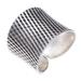 Exotic Modernity,'Diamond Pattern Sterling Silver Band Ring from Thailand'