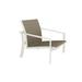 Tropitone Kor Patio Chair in White | 24.5 H x 29 W x 26.5 D in | Wayfair 891513_PMT_Cape Cove