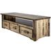 Loon Peak® Homestead Collection Entertainment Center Wood in Brown/Green | 18 H in | Wayfair 165697649A054825876C2A77637822F2