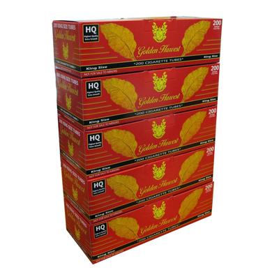 Golden Harvest Red (Full Flavor) Cigarette Tubes