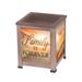 Winston Porter Glass/Metal Wax Warmer Glass/Metal in Black/Gray | 4 H x 5 W x 4 D in | Wayfair 847324273BAC48859A583A6FD4AFC259