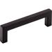 Top Knobs Square Bar 3 3/4" Center to Center Bar/Handle Pull Metal in Black | 0.38 W in | Wayfair M1162