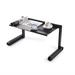 FCD Adjustable Laptop Cart Metal in Black | 22.1 H x 22.1 W x 11.8 D in | Wayfair A6-BK
