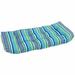 Winston Porter Indoor/Outdoor Bench Cushion Polyester in Blue | 5 H x 42 W x 19 D in | Wayfair 41155230EF8E452192F1EE1E9DFF3462