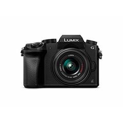 Panasonic LUMIX DMC-G7KK DSLM Mirrorless 4K Camera, 14-42 mm Lens Kit (Black)