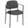 HON VL616VA19 Basyx VL616 Series Stackable Charcoal Fabric Guest Chair