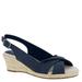 Easy Street Maureen - Womens 8.5 Navy Sandal Medium