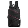 ZIPIT Hochwertiger Rucksack Looper, Schwarz-Dunkelrot