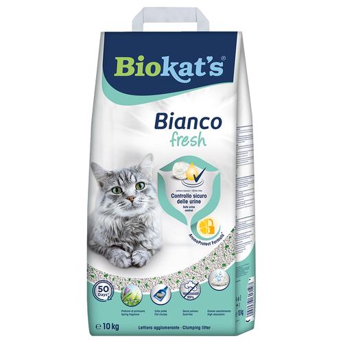 2 x 10kg Bianco Fresh Biokat's Katzenstreu