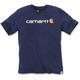Carhartt EMEA Core Logo Workwear Short Sleeve Maglietta, blu, dimensione XL