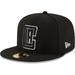 Men's New Era Black LA Clippers & White Logo 59FIFTY Fitted Hat