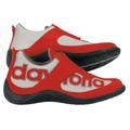 Daytona Moto Fun Chaussures de moto, rouge-argent, taille 46