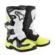 Alpinestars Tech 3S Bottes de motocross pour enfants, noir-blanc-jaune, taille 28 pour Des gamins