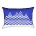 Latitude Run® Avicia Lumbar Pillow Polyester/Polyfill blend in Blue | 14 H x 20 W x 3 D in | Wayfair 6406D166BCA04033846C3A911A848029