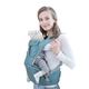 Baby Carrier Hip Seat, 360 Ergonomic Baby Carrier with Adjustable Straps & Comfort Padding for All Seasons, Baby Wrap Carrier Front and Back