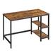 Williston Forge Robichaux Reversible Desk Wood/Metal in Brown | 29.5 H x 47.2 W x 23.6 D in | Wayfair EA4C6A5BB18C4B6A8D4D5988FA04469E