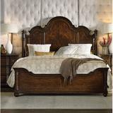 Hooker Furniture Leesburg Standard Bed Wood in Brown | 70 H x 66.25 W x 91 D in | Wayfair 5381-90650