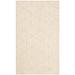 White 36 x 0.25 in Indoor Area Rug - Bay Isle Home™ Rodanthe Geometric Beige Area Rug Jute & Sisal | 36 W x 0.25 D in | Wayfair