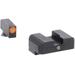 AmeriGlo I-Dot Night Sight Set Glock 17/19/19x/26 Gen 5 Green Tritium W/Orange Outline GL-5201