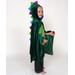 Story Book Wishes Capes Green - Green Spike Dragon Cape - Kids