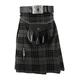 Grey Watch Tartan Traditional Kilt Set with Kilts Sporran Belt Buckle Pin (46)