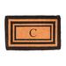 Charlton Home® Stansfield Handmade Monogram Fiber Outdoor Door Mat Coir | Rectangle 2' x 3'3" | Wayfair 1C45127DC67748769FE5663134F50A10