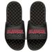 Men's ISlide Black Alabama Crimson Tide Football Stacked Slide Sandals