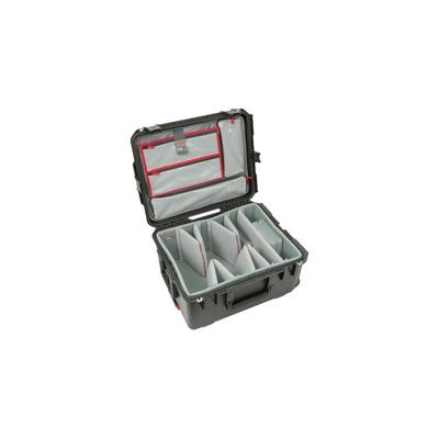 SKB Cases iSeries Case with Think Tank Designed Video Dividers and Lid Organizer Black 21in x 16in x 9in 3i-2217-10DL