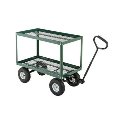 Grizzly Industrial Nursery Double Cart Black T24064