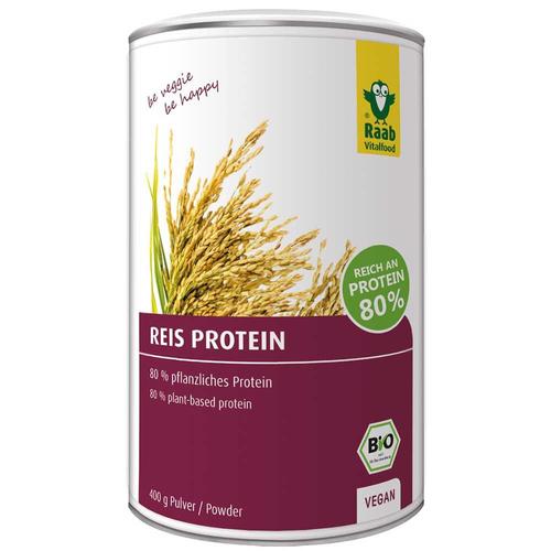 Reis Protein 80% Bio Raab Pulver 400 g