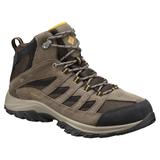 Columbia Crestwood Mid Hiking Boots Leather/Nylon Men's, Cordovan/Squash SKU - 822668