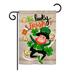 Breeze Decor The Lucky Irish Spring St Patrick 2-Sided Polyester 18.5 x 13 in. Garden Flag | 18.5 H x 13 W in | Wayfair
