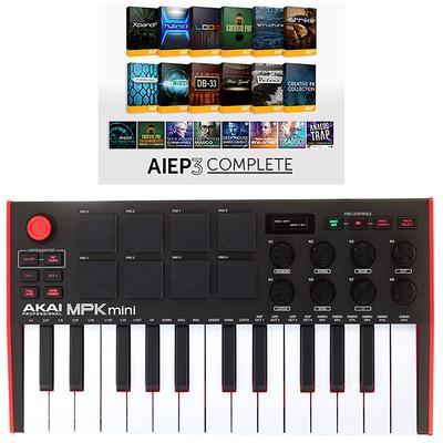 AKAI Professional MPK mini Mk3 - AIEP3 Bundle