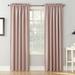 Wayfair Basics® kids Thermal Room Darkening Rod Pocket Curtain Panel Polyester in Pink/Brown | 95 H in WFBS1892 44621555