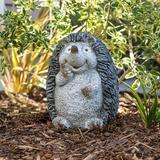 Winston Porter Maryanne Solar Hedgehog Statue Resin/Plastic in Gray | 15 H x 12 W x 11 D in | Wayfair A3F83A16E8BB4F91A8E2016BAC893F85