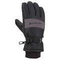 Carhartt Men's WP Waterproof Insulated Glove Cold Weather, Black/Grey, S