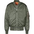 ALPHA INDUSTRIES Men's 100101-432-s Jacket, Vintage Green, Small