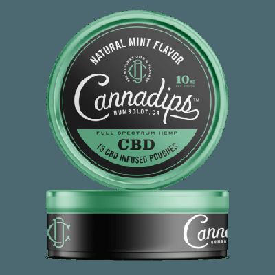 Cannadips CBD Pouches Mint