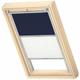 Velux - Original Store Duo Occultant et Tamisant (dfd), Cadre Argenté, U08 Bleu Foncé