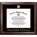 Campus Images NCAA Georgia Tech Yellow Jackets Gold Embossed Diploma Frame Wood in Brown | 22 H x 25 W x 1.5 D in | Wayfair GA974GED-1714