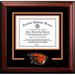 Campus Images NCAA Oregon State Beavers Spirit Diploma Frame Wood in Brown | 16.75 H x 14.75 W x 1.5 D in | Wayfair OR996SD-108