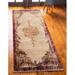 Red 53 x 0.5 in Area Rug - Charlton Home® Cevenola Oriental/Beige Area Rug Polypropylene | 53 W x 0.5 D in | Wayfair